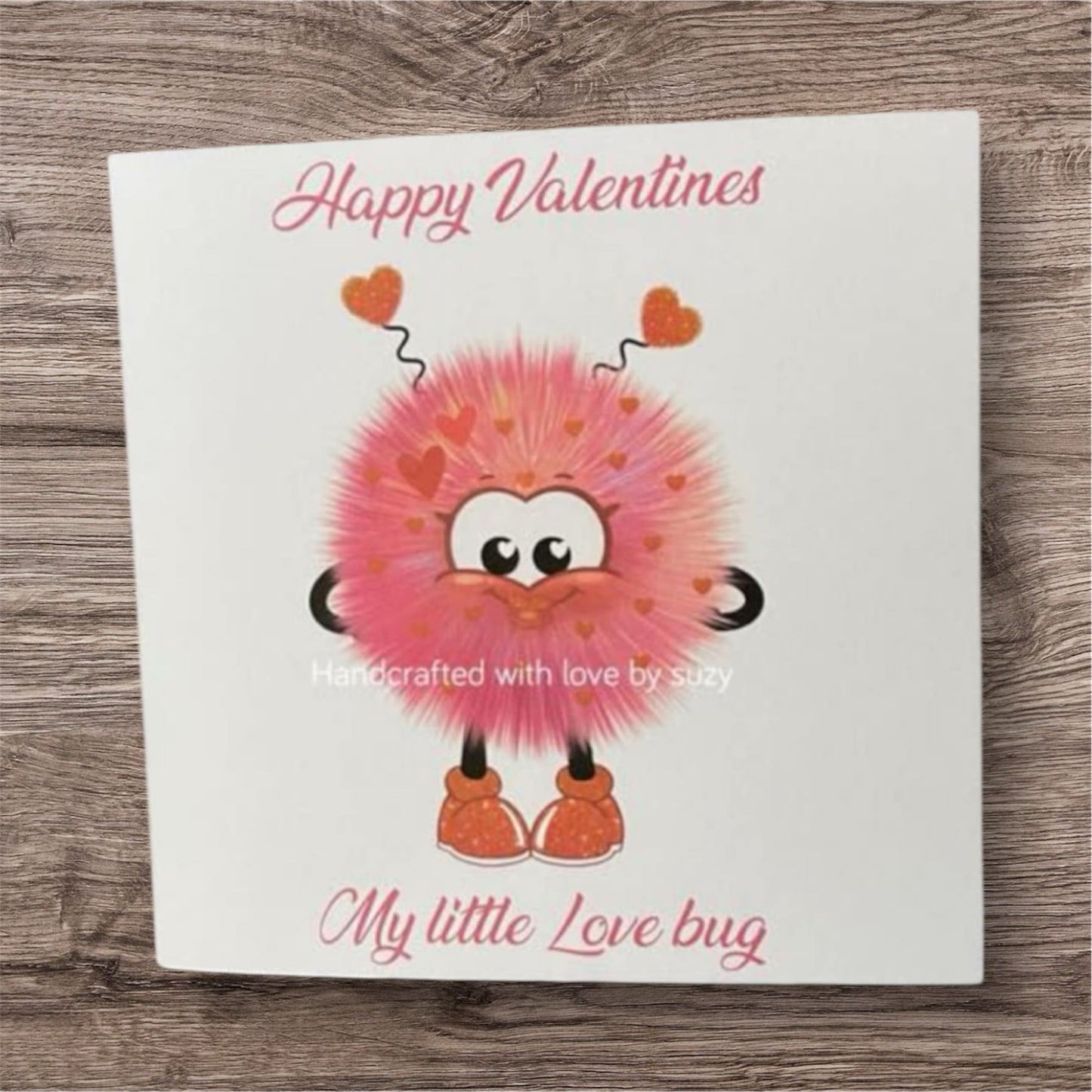 Love bug valentines card