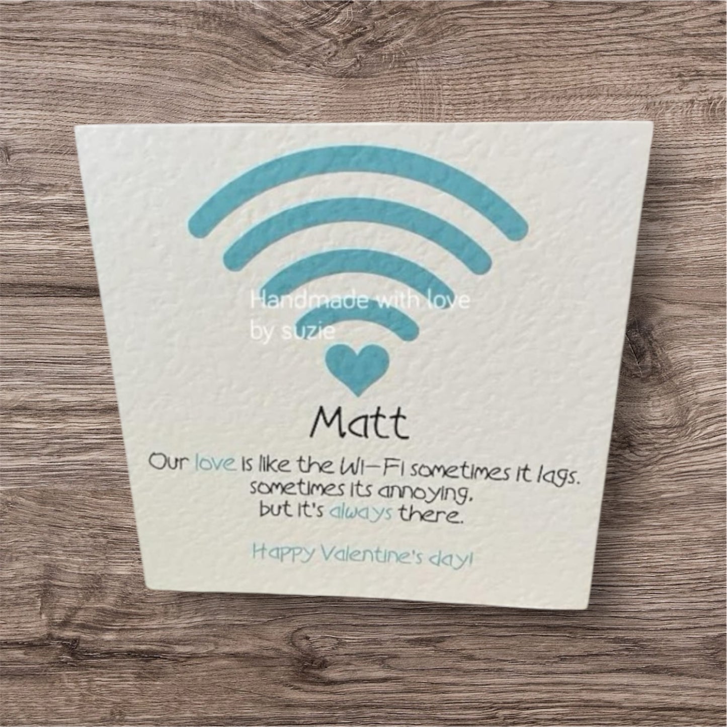 Wi-fi valentines card