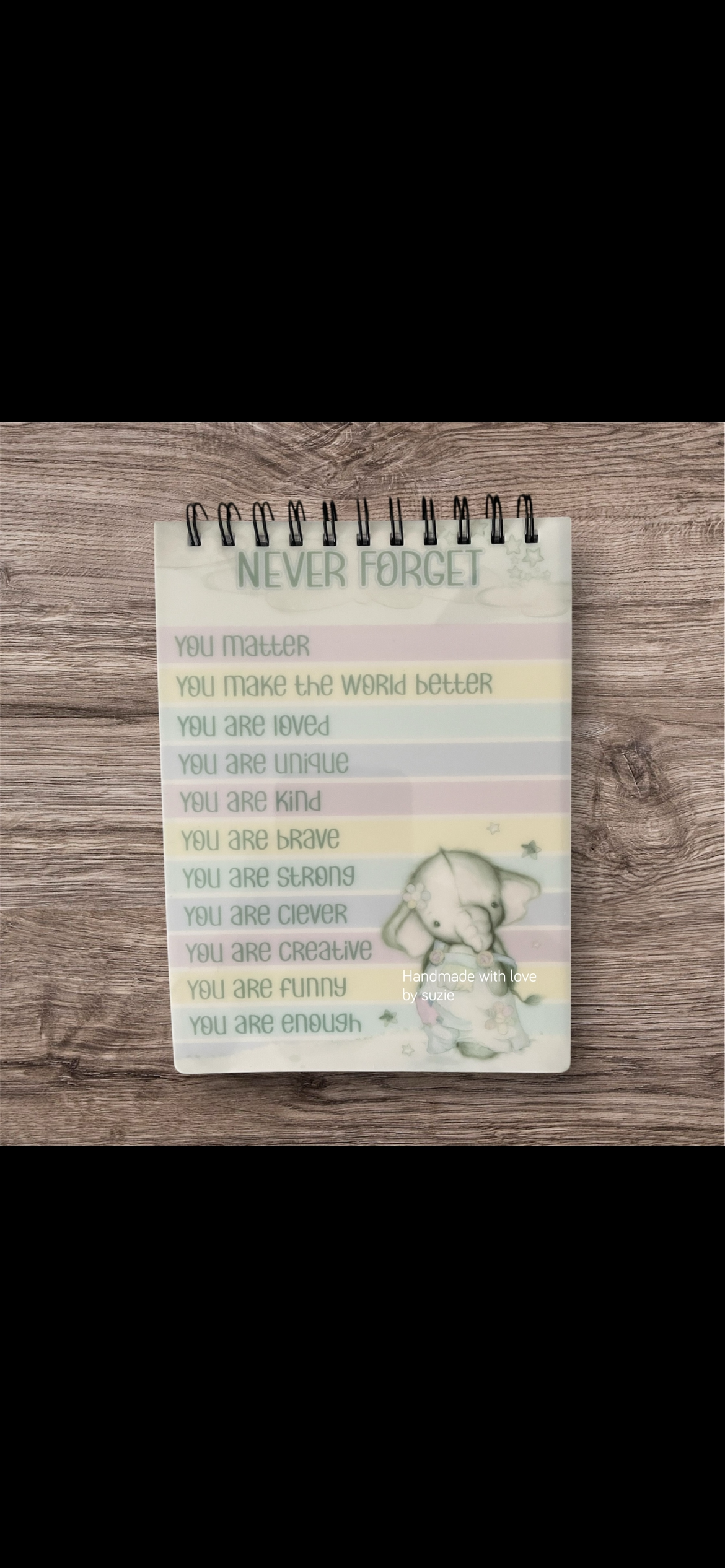 Nelephant A6 unlined notepad