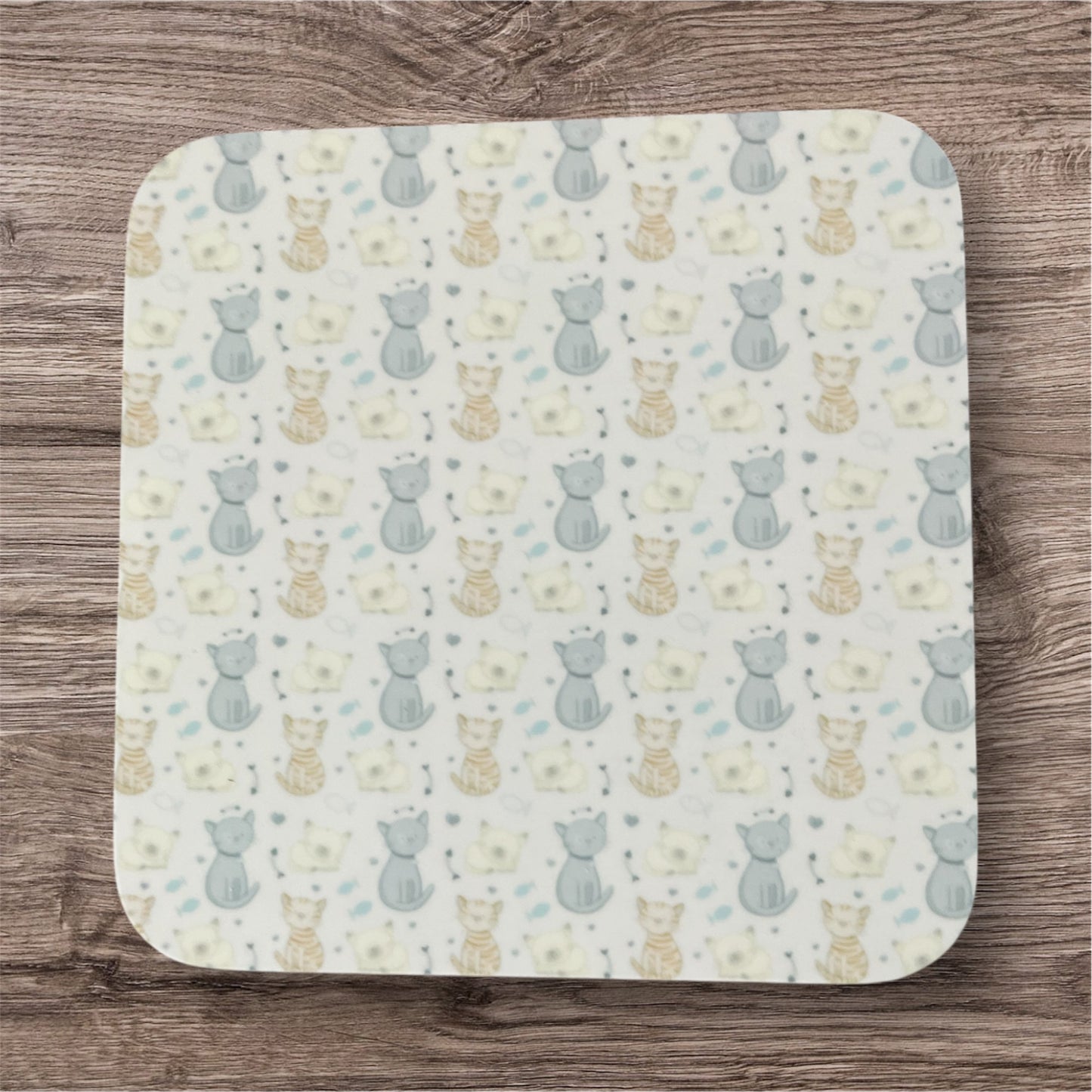 Coaster cats pattern