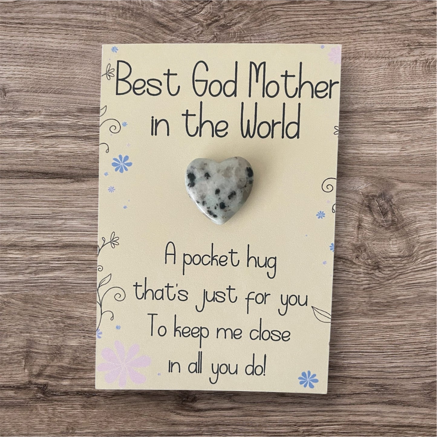 Pocket hug Best God Mother