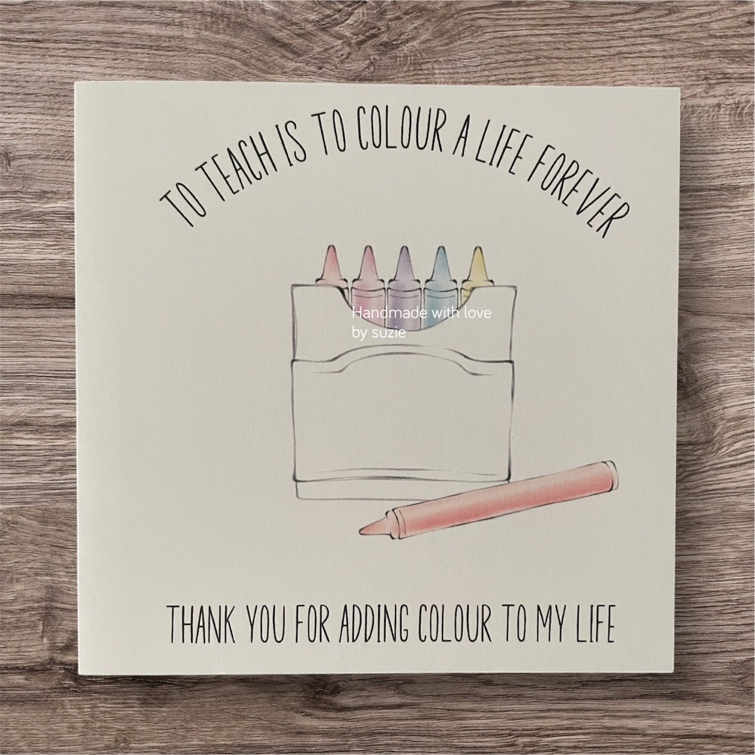 Teacher cards