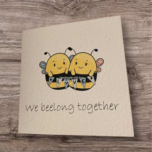 We beelong together card