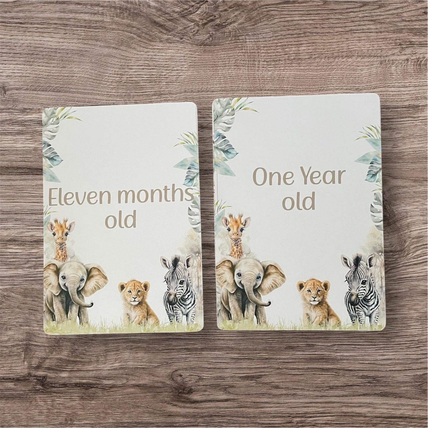 Safari milestones cards
