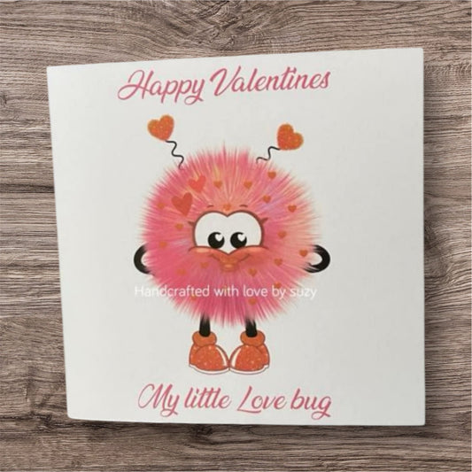 Love bug valentines card