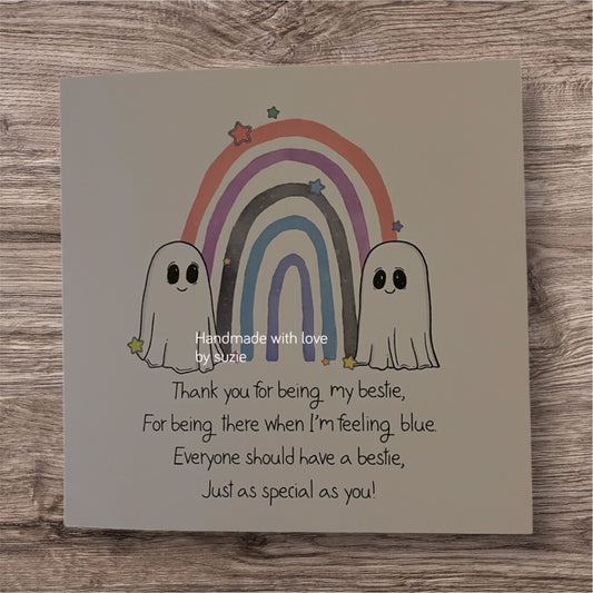 Thank you for being my bestie ghost rainbow
