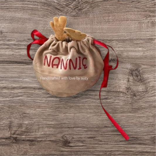 Reindeer antler bag