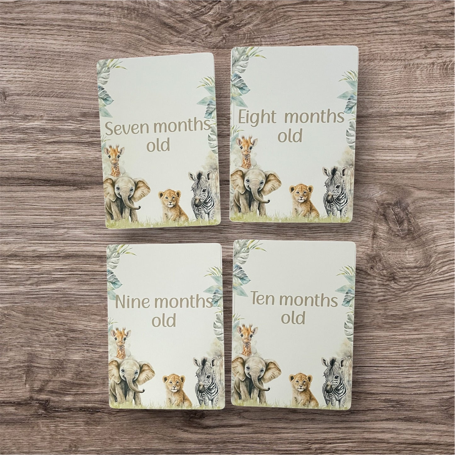Safari milestones cards