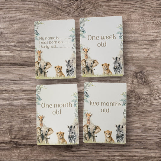 Safari milestones cards