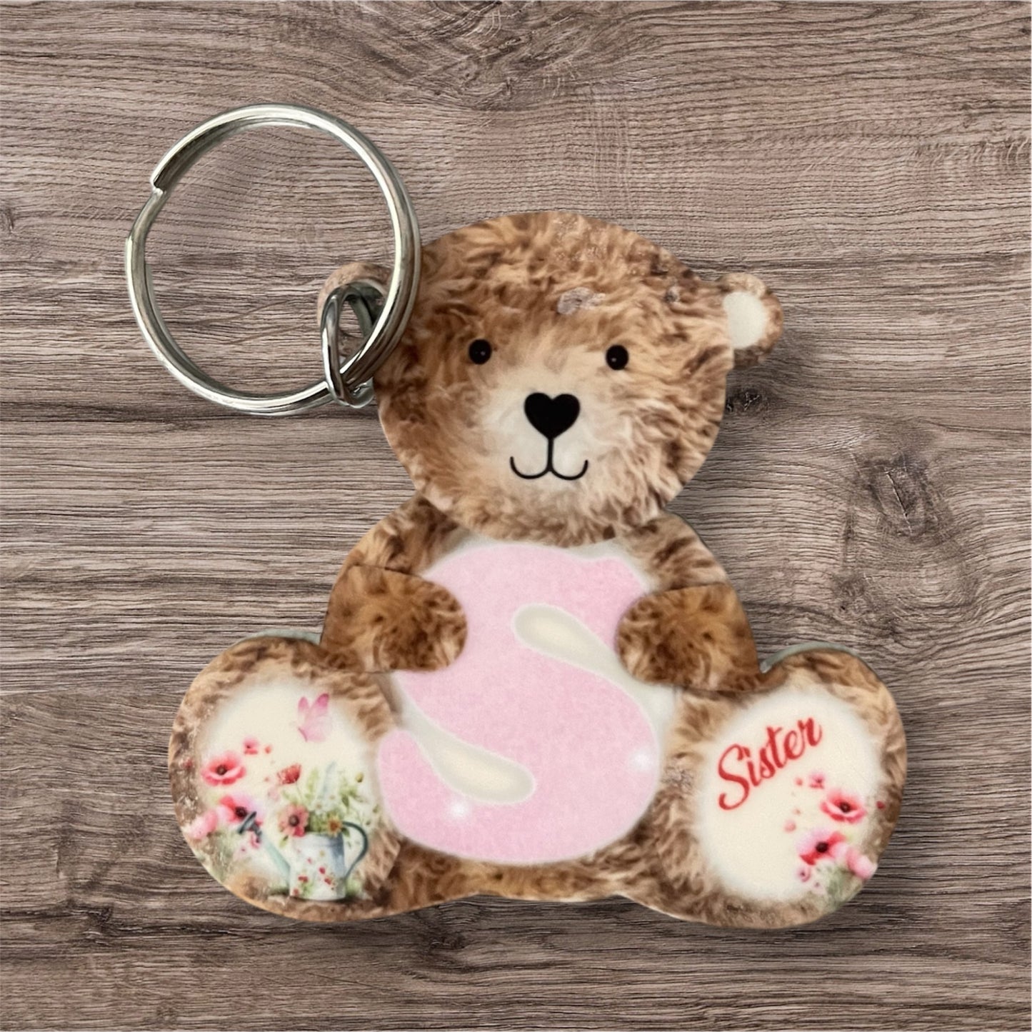 Teddy key ring Sister