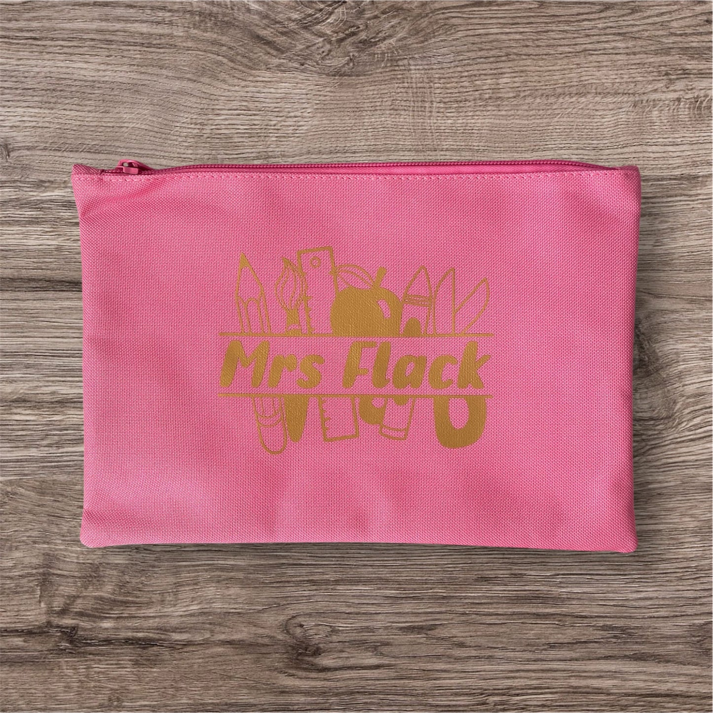 Pencil case teacher design