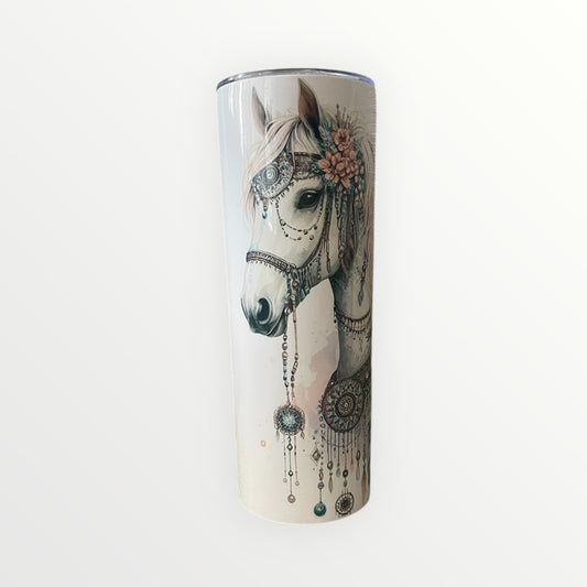 Horse & dream catcher tumbler