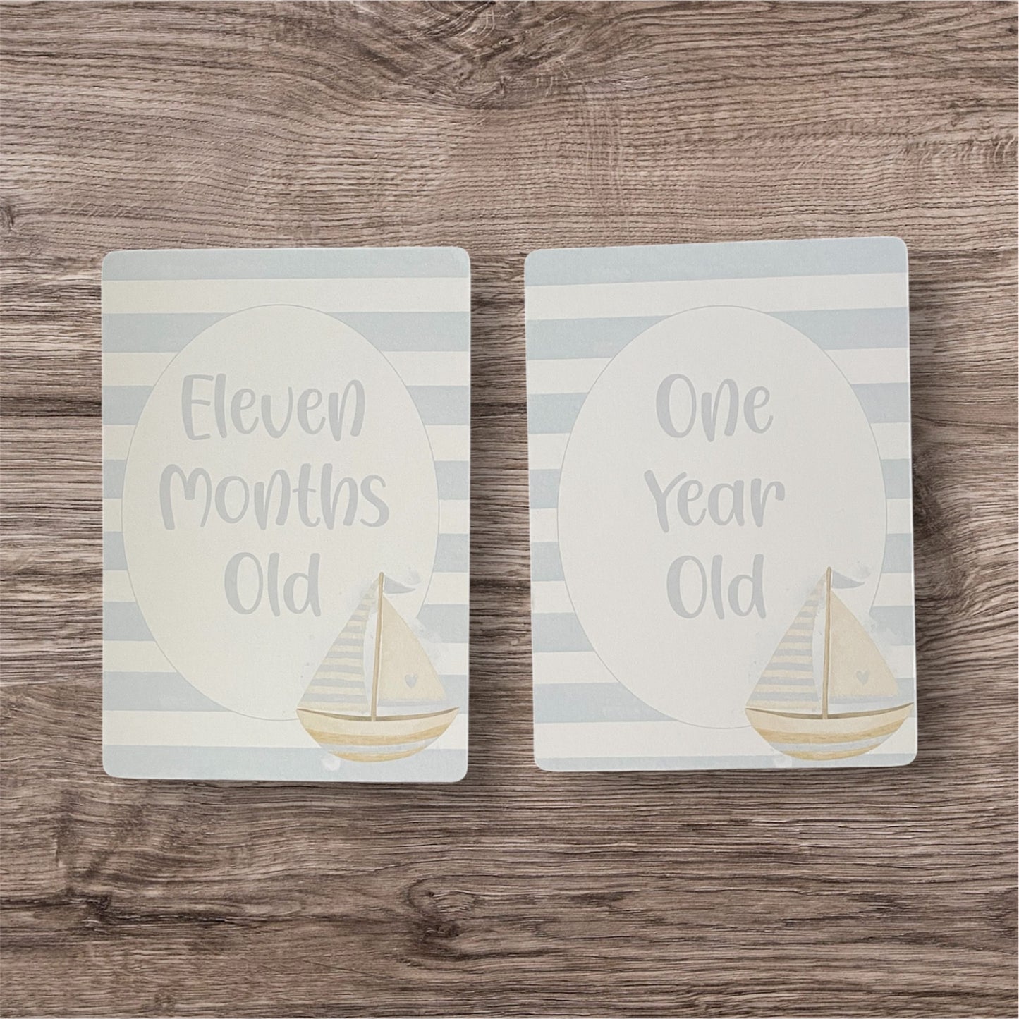 Boat milestone cards