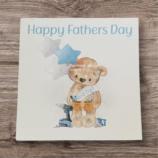Celebration bear Father’s Day card