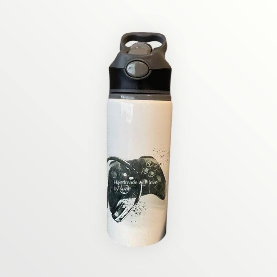 Controller flip lid water bottle 650ml