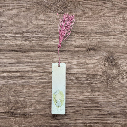 Mini aluminium bookmark fairy