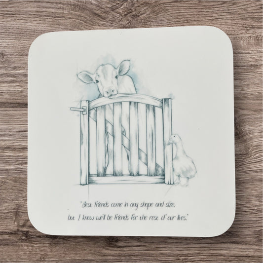 Coaster best friends come in any shape and size