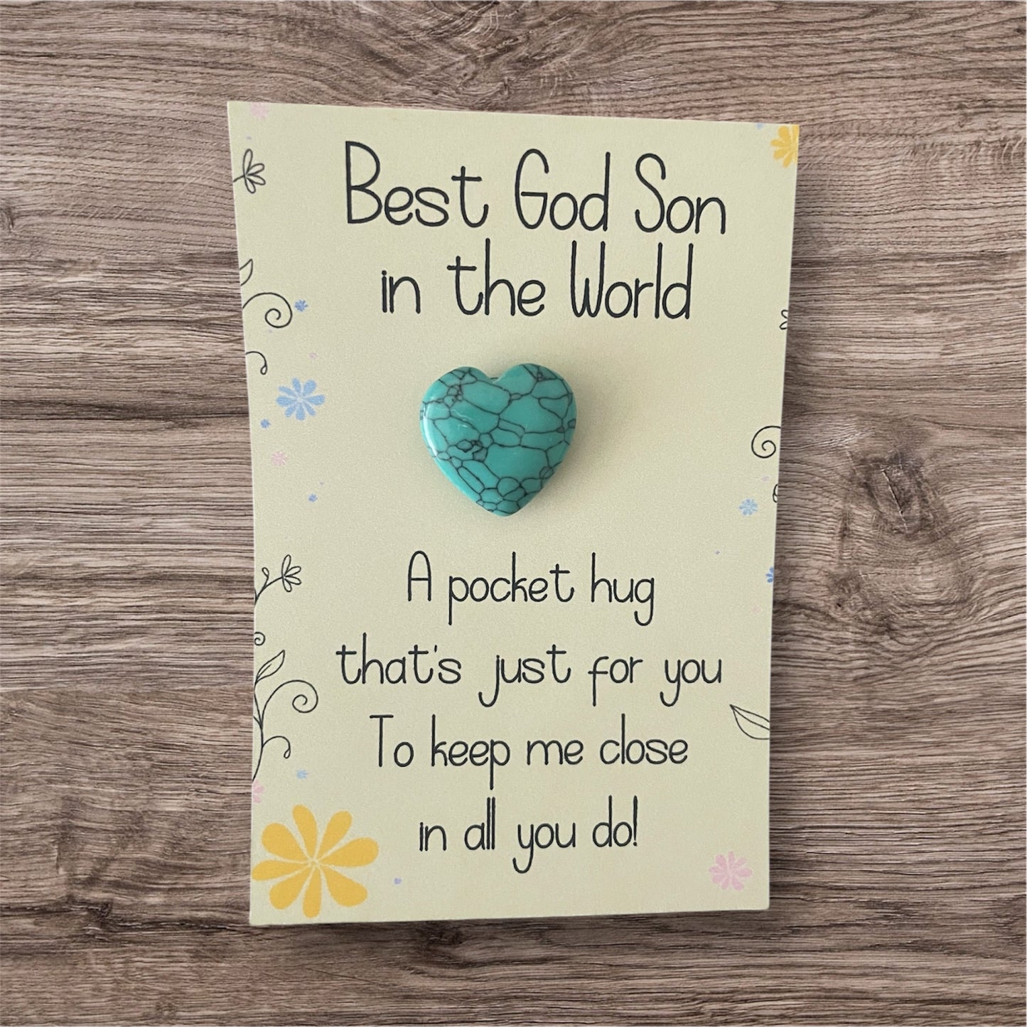 Pocket hug Best God Son