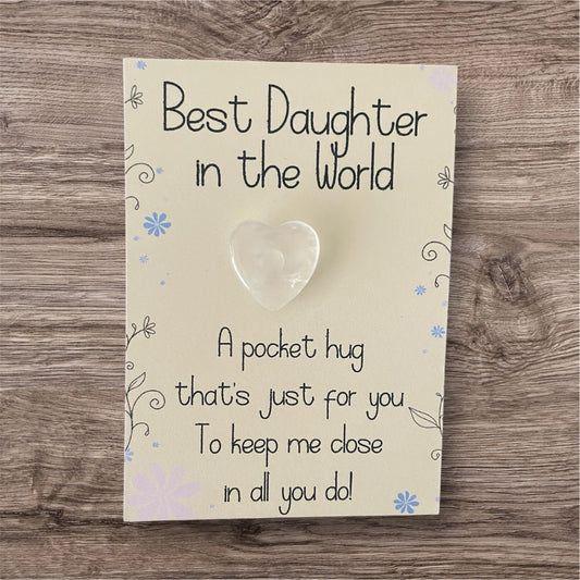 Pocket hug Best Daughter