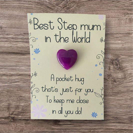 Pocket hug Best Step Mum