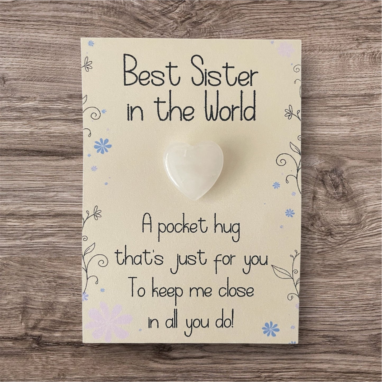 Pocket hug Best Sister