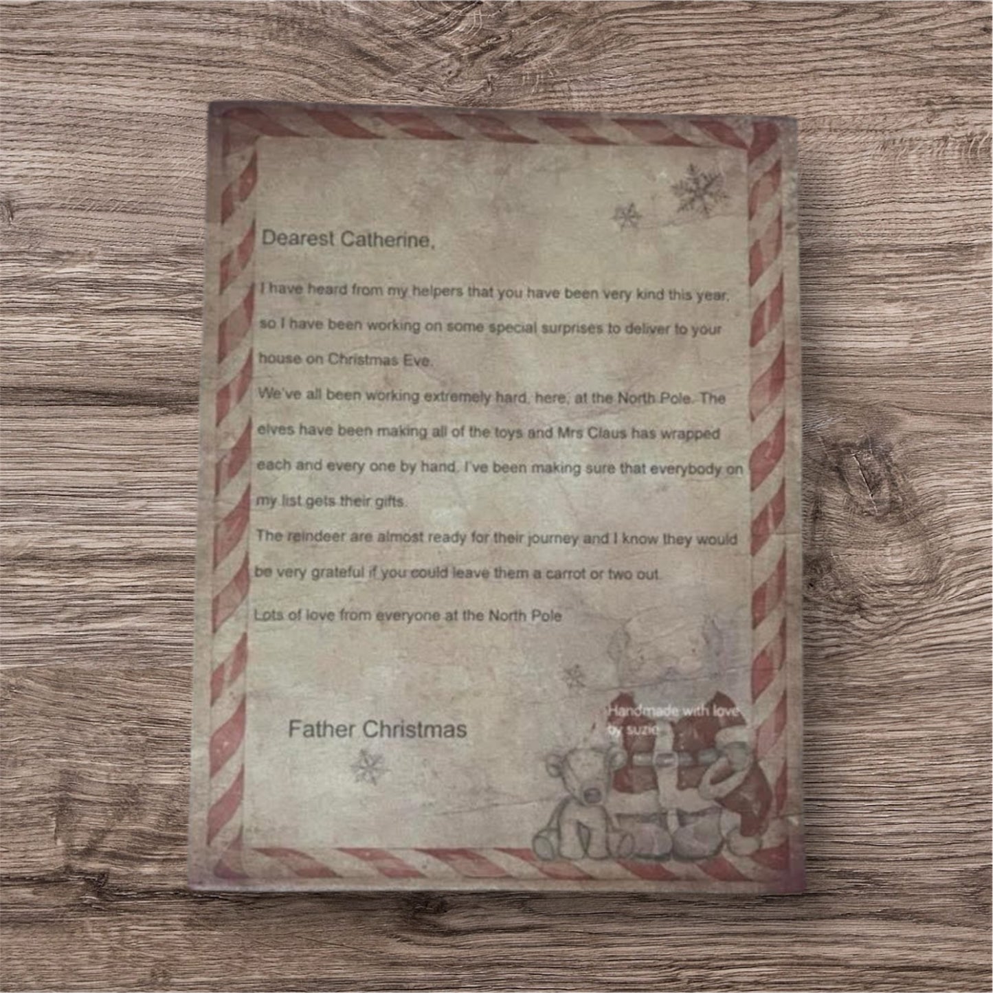 Christmas Eve Santa & reindeer set