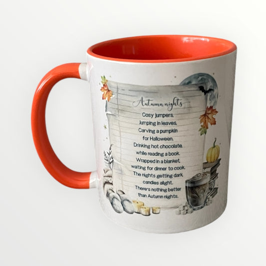 Autumn nights 11oz mug
