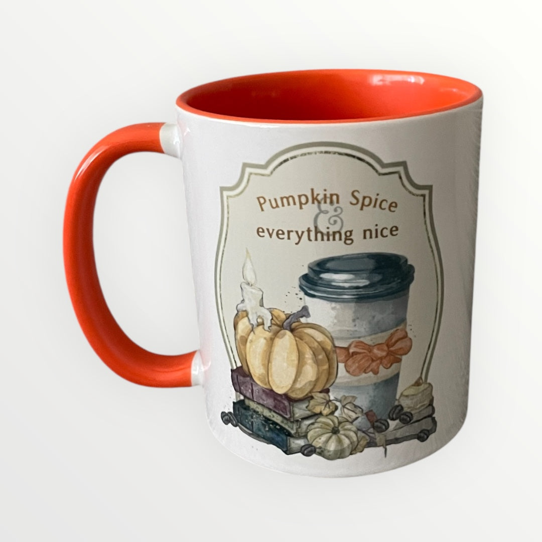 Pumpkin spice everything nice mug